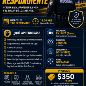 Curso Protocolo Primer Respondiente